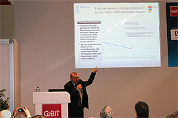 Vorschaufoto zu dem Artikel: E-Government-Initiative auf der CeBIT 2013