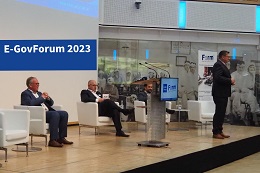 Vorschaufoto zu dem Artikel: E-GovForum am 24. und 25. Mai 2023 in Karlsruhe - ein Erlebnisbericht von unseren Fördermitgliedern Brigitte Winkelhoch und Günter Weick 