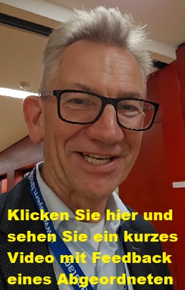 Videoaufzeichnung kurzes Statement von der Veranstaltung